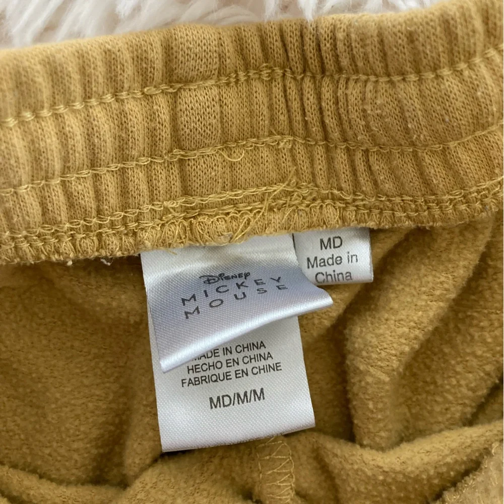 Disney Tan Sweatpants with Mickey Design - Picture 3 of 4